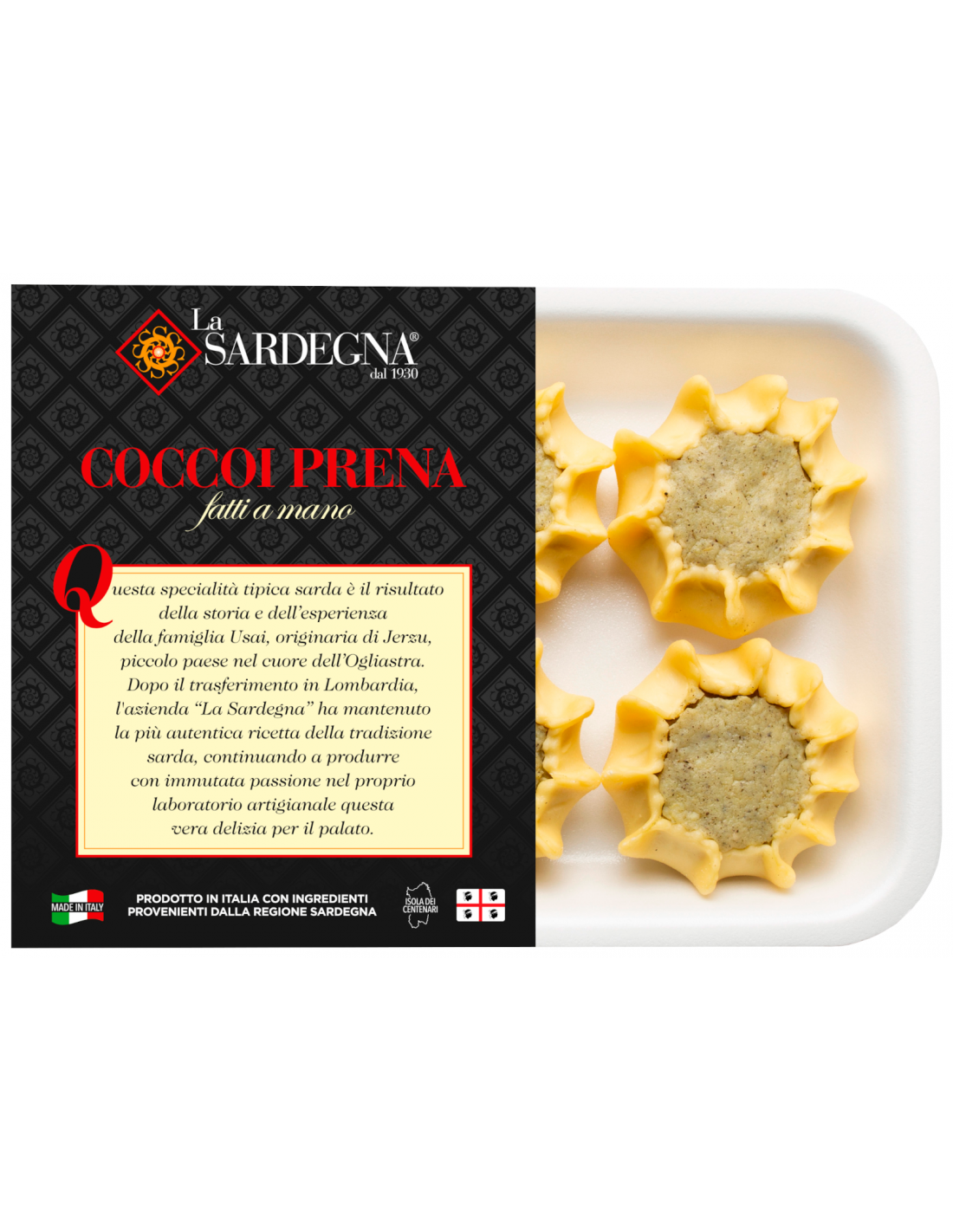 Coccoi Prena Fatti a Mano 500g La SARDEGNA