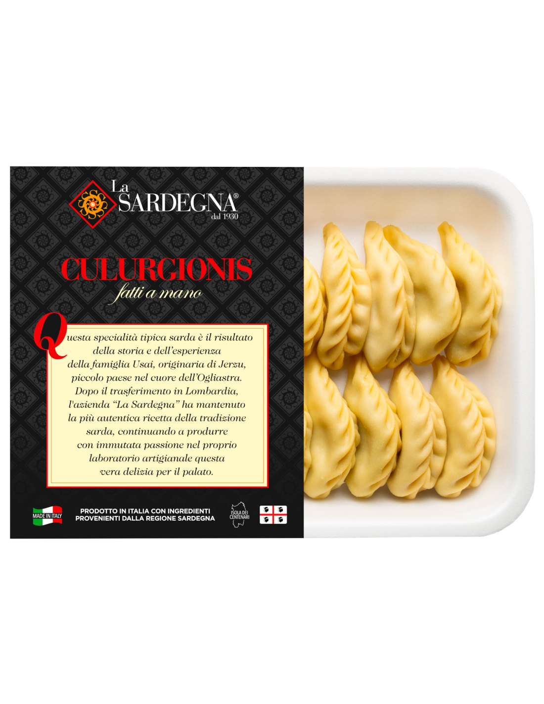 Culurgionis Fatti a Mano 400g La SARDEGNA
