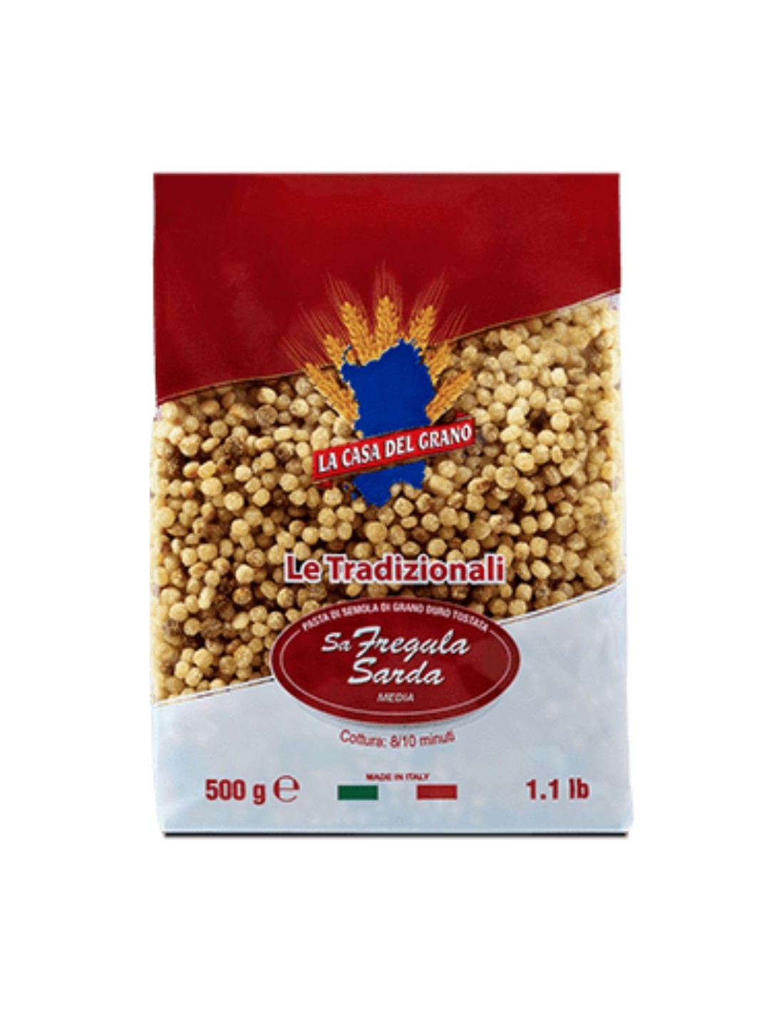 Fregola Sarda Media 500g La Casa del Grano