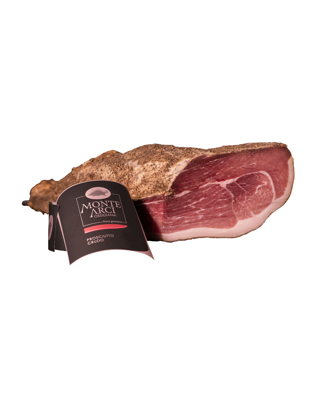 Prosciutto Crudo Sgambato Pepato a Tranci S.V. 800g ca Arci